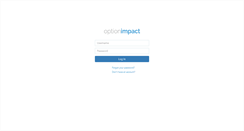 Desktop Screenshot of optionimpact.com